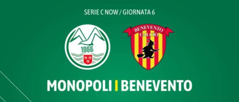 Monopoli-Benevento: le formazioni ufficiali