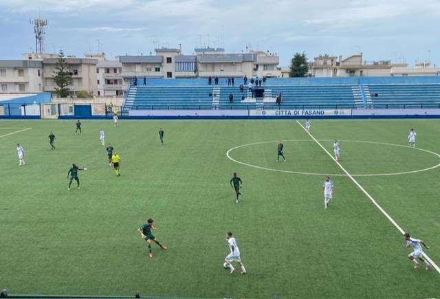 Fasano-Nardò 1-1: Garcia al 96' salva i padroni di casa