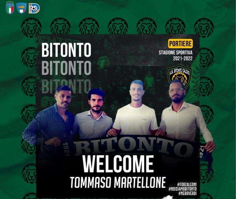UFFICIALE - Bitonto, ecco Martellone: "Qui per le ambizioni societarie"