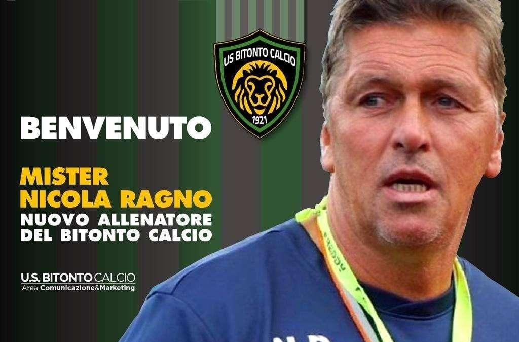 UFFICIALE - Bitonto, Nicola Ragno è il nuovo allenatore