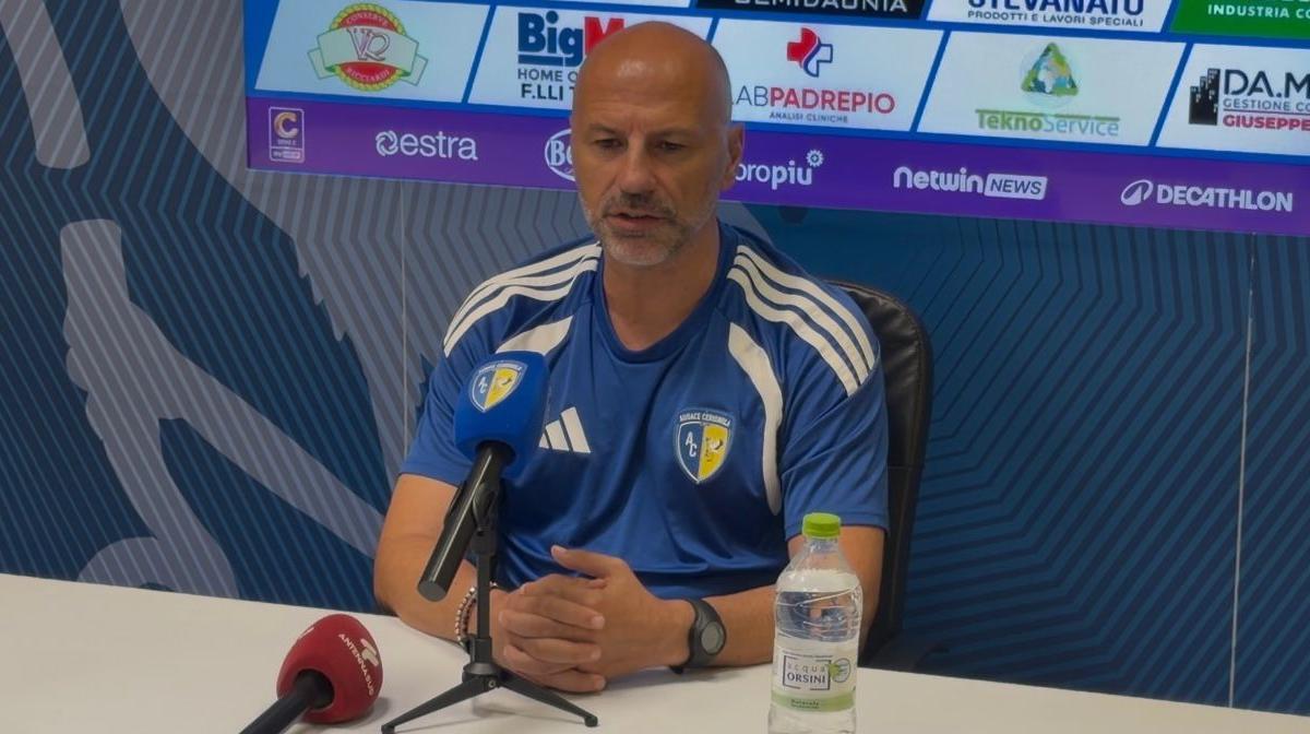 Cerignola, Catalano: "Dopo il 2-1 siamo usciti dalla partita"