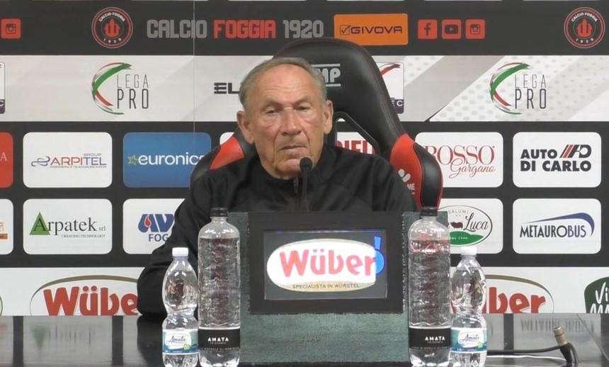 Foggia, Zeman: "Derby importante per l'ambiente, per noi gara normale"