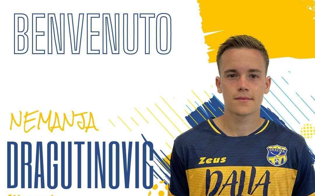 Il Gravina completa il reparto offensivo con l'attaccante Dragutinovic