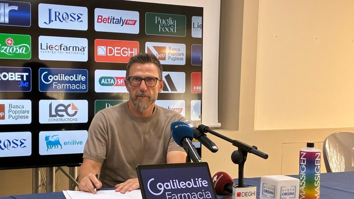 Lecce, Di Francesco: «Servono cattiveria e furore agonistico. Ripartiamo da ordine e compattezza»