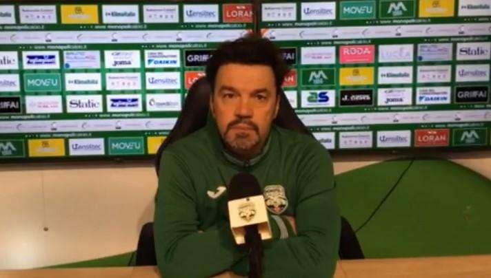 Monopoli, Scienza: "Juve Stabia squadra organizzata ma stiamo bene anche noi"