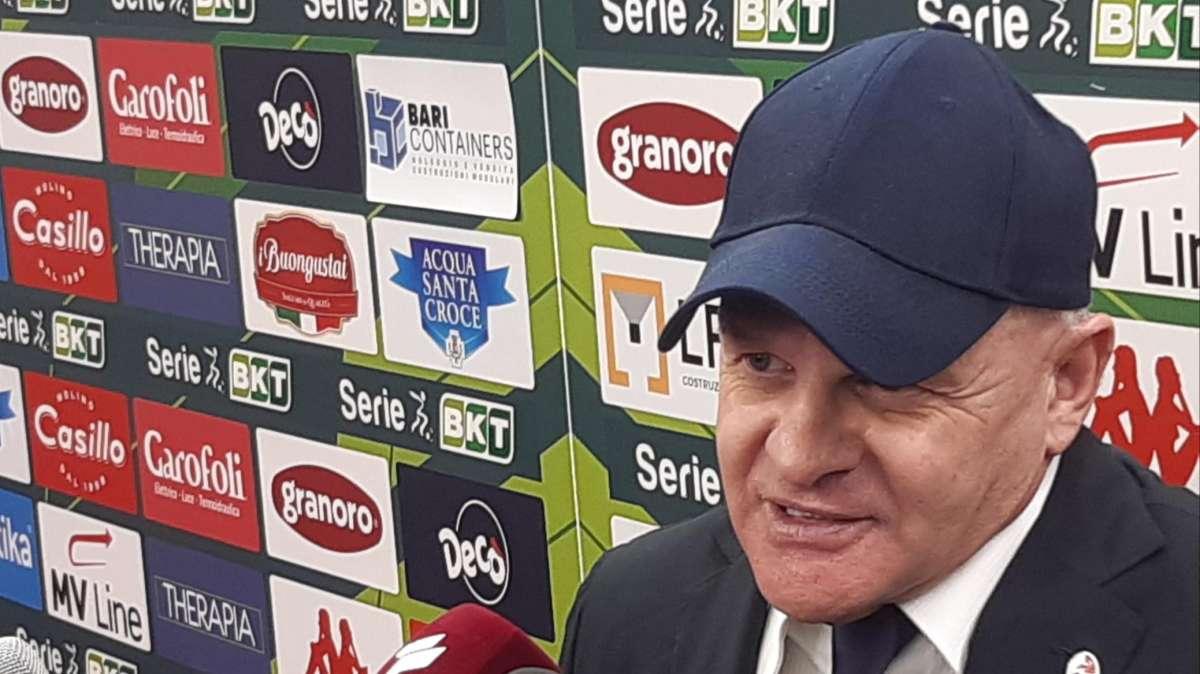 Como-Bari, Iachini: "Nel calcio conta buttarla dentro. La squadra? Ci prova"