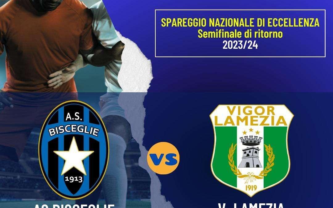 Bisceglie-Vigor Lamezia, playoff eccellenza in diretta su Antennasud 