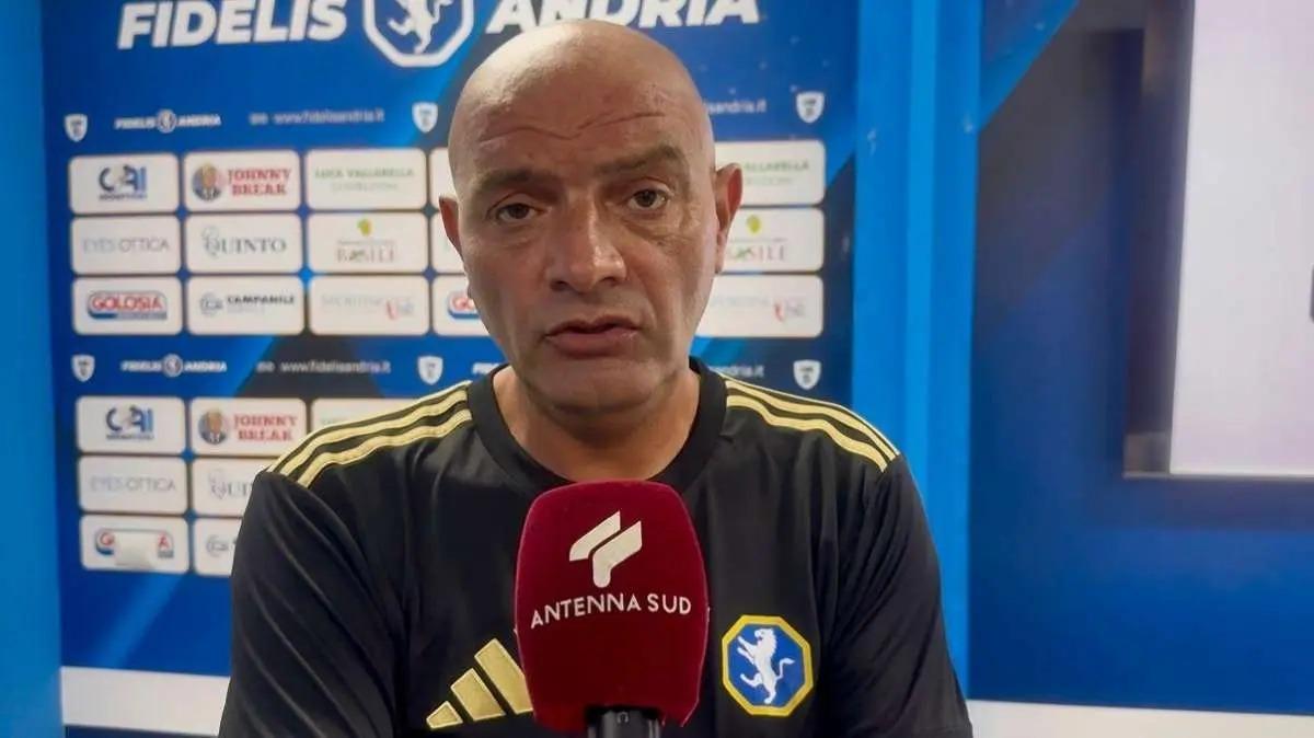 Fidelis Andria, De Sanzo: “Gravina ottima squadra, umiltà e concentrazione per vincere”