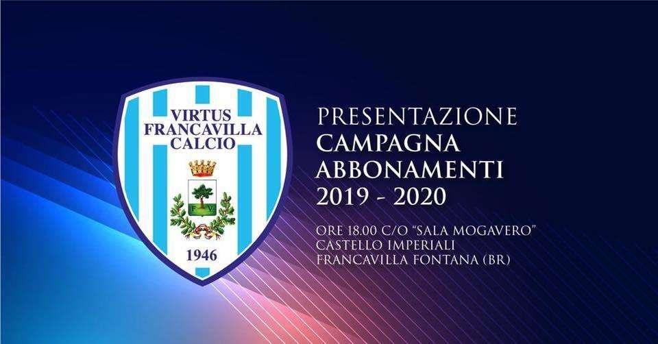 V. Francavilla, oggi la presentazione della campagna abbonamenti e le nuove maglie
