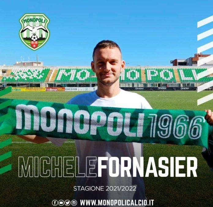 UFFICIALE - Monopoli, arriva lo svincolato Michele Fornasier 