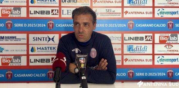 Casarano, Laterza: "Costa d’Amalfi? partita complicata, non dobbiamo sottovalutare nessuno"