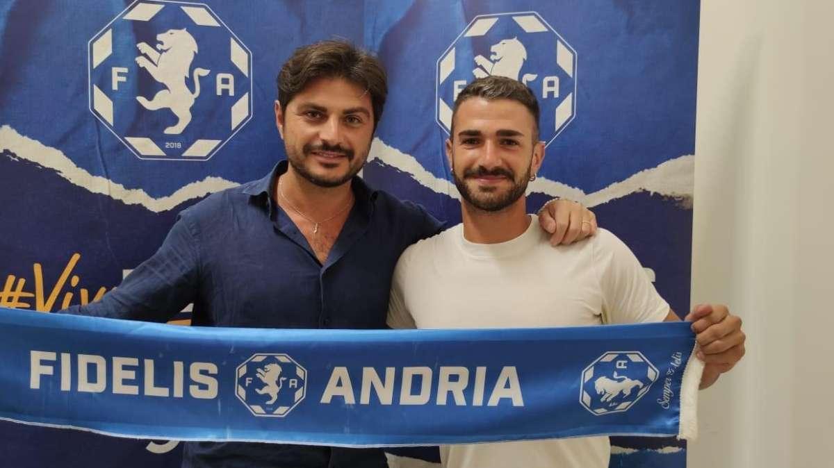 UFFICIALE - Fidelis Andria, in avanti c'è Spano