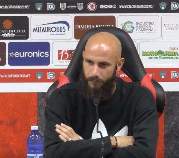 Foggia, Viscomi: "Con il Taranto mi aspetto la bolgia, spero di vivere un pomeriggio indimenticabile"