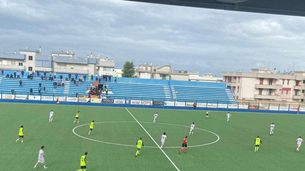 Fasano-Ugento 0-2: colpo al “Curlo” per i salentini