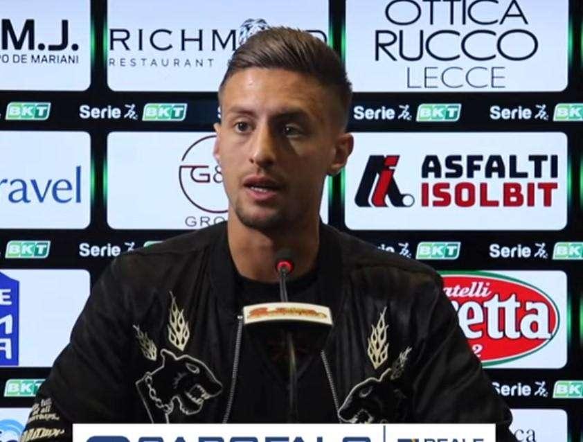 Lecce, Barreca: "Mi mancava il campo, ora sto sempre meglio. Perugia? Gara difficile"