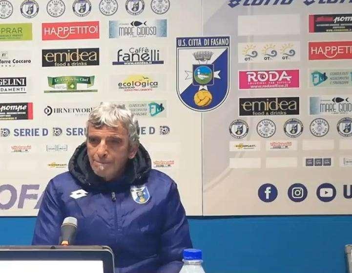 Fasano, Costantini: "A Gravina non è un crocevia, ancora tanti punti a disposizione"