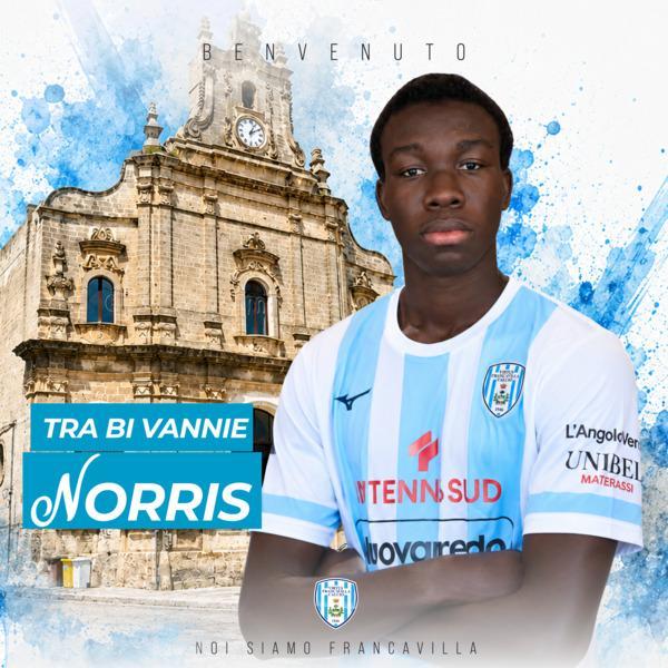 UFFICIALE - Virtus Francavilla, rinforzo in prospettiva: firma Norris