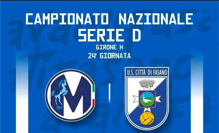Serie D, Martina-Fasano: cambia il fischio d’inizio
