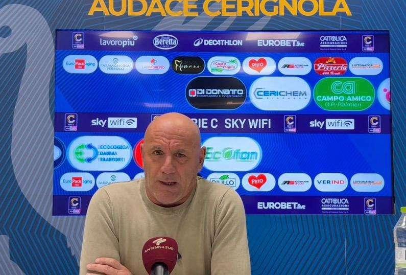 Audace Cerignola, Maiuri: "Eliminare gli errori. Casartana? Sifda da preparare bene"