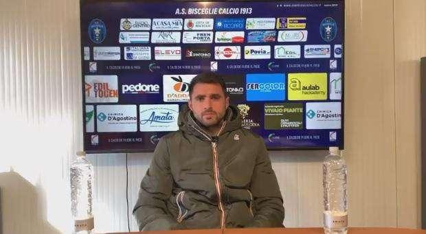 Bisceglie, Altobello: "Vogliamo chiudere il girone d'andata fuori dalla zona playout"