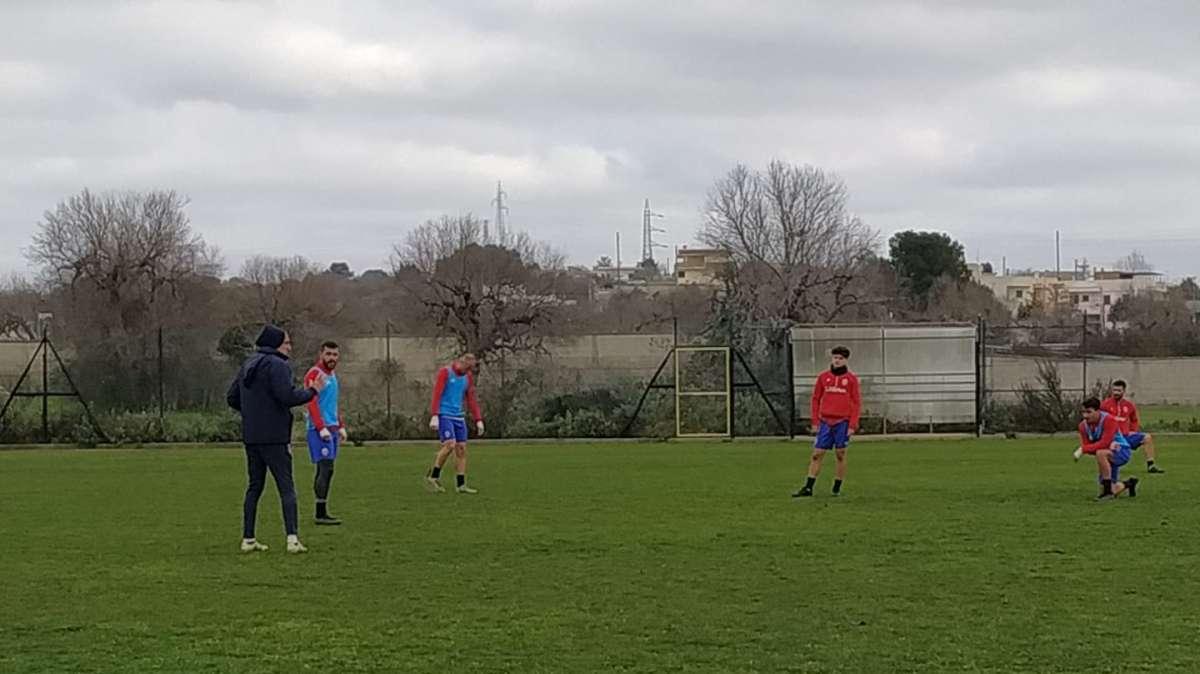 Casarano, prosegue la preparazione: presenti anche i vertici societari