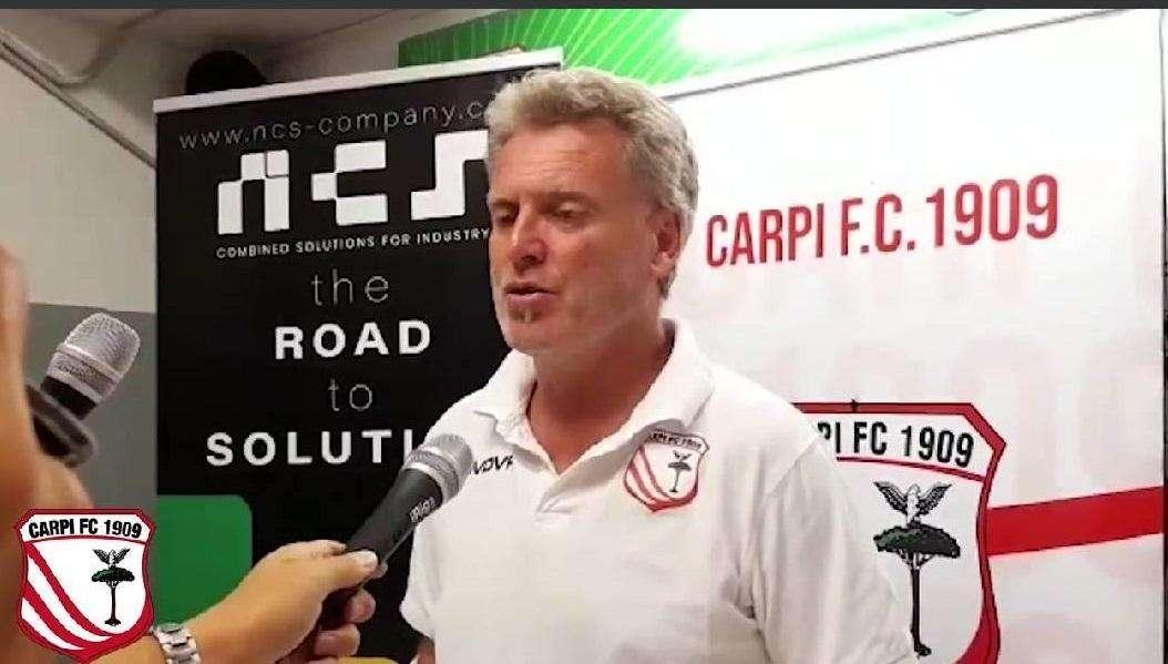 Carpi, Pochesci elogia il Casarano: "Squadra costruita per vincere il campionato"