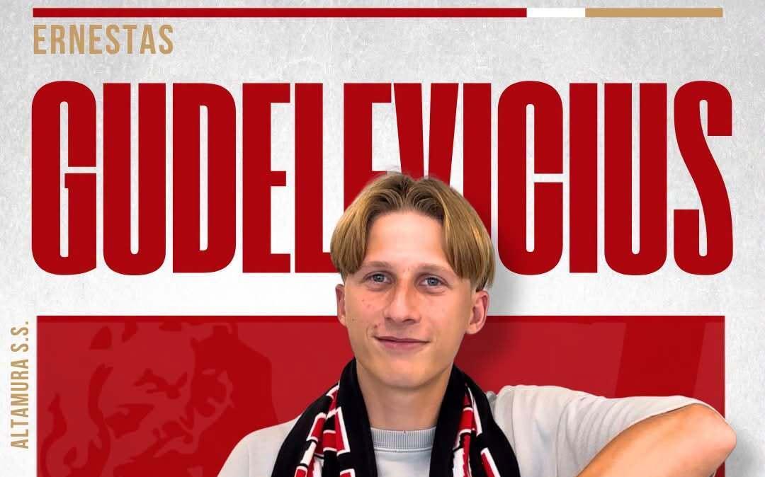 UFFICIALE - Altamura, arriva il centrocampista Gudelevicius