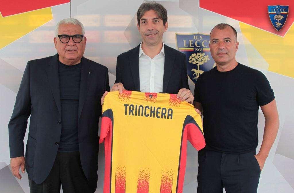 Lecce, Trinchera: "Sono emozionato, sfida fondamentale per il mio percorso di crescita"