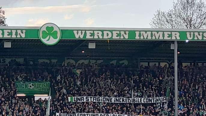 Cerignola, supporto anche dalla Germania. I tifosi del Furth: "Una stagione incredibile continua"
