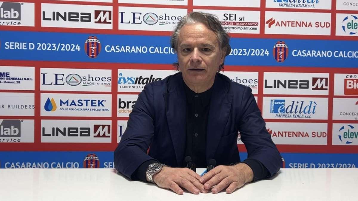 Casarano, Maci: "Nessuno ha fatto nulla per i nostri tifosi"