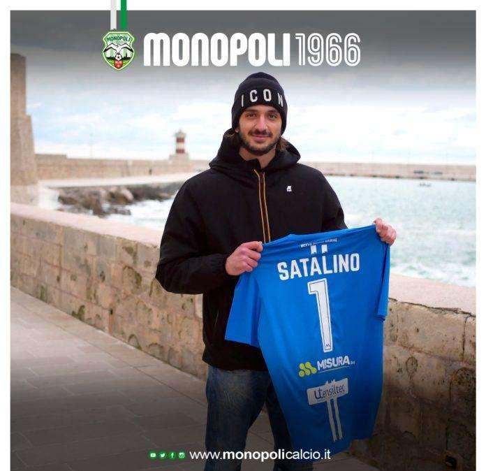 UFFICIALE - Monopoli, ha firmato il portiere Satalino
