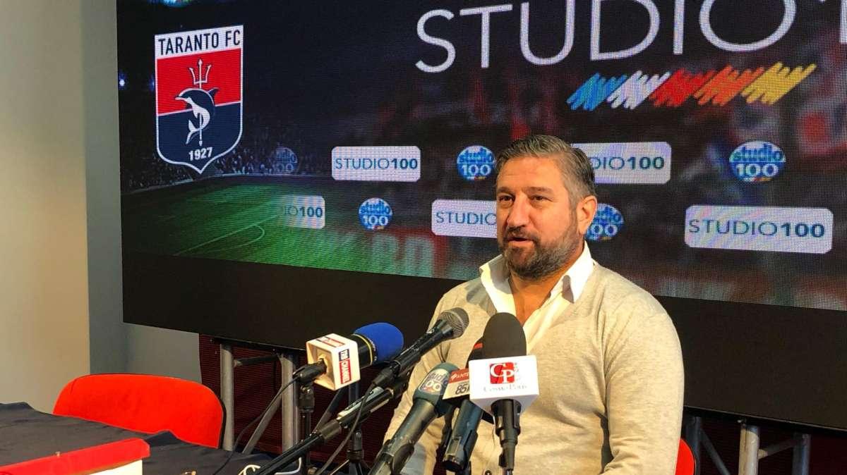 Taranto, De Santis: "Credo fermamente nella rimonta, il campionato è ancora lungo"