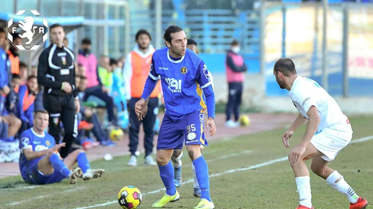 Andria, Sorrentino: "Il gol un'emozione forte, è arrivato nel momento più importante"