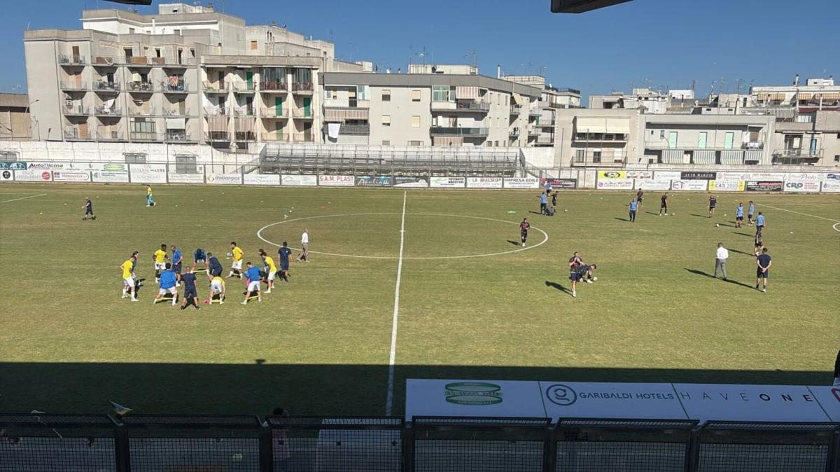 Ostuni-Taranto 1-3: i rossoblu approdano al secondo turno