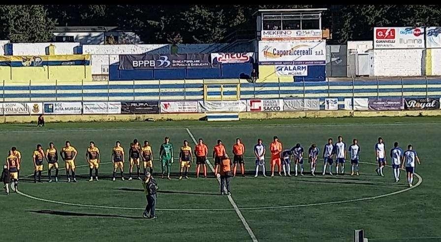 Gravina-Paganese 2-3, i gialloblù si bloccano e perdono malamente 