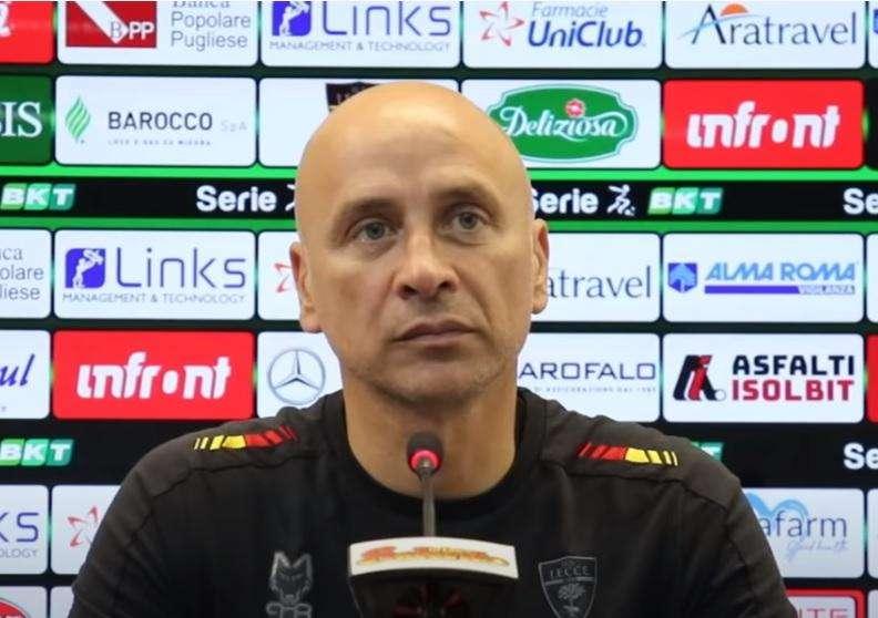 Lecce, Corini: "Vogliamo superare il turno, a Torino sfida gratificante"
