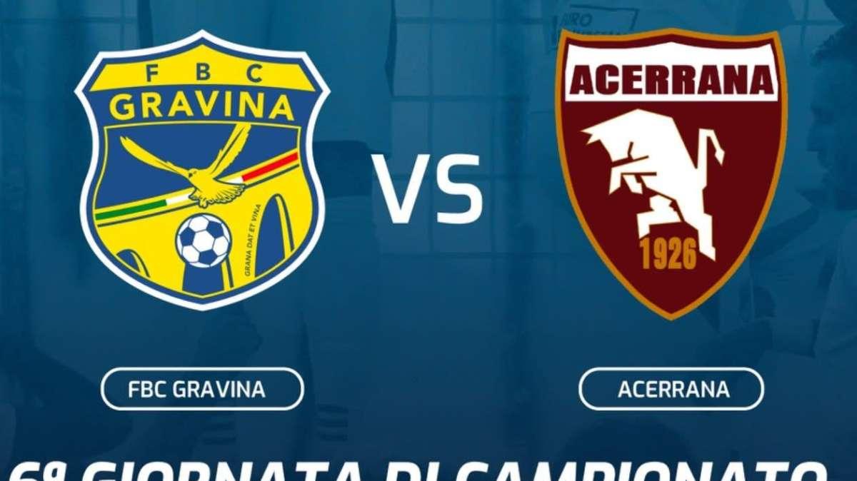 Serie D, Gravina-Acerrana: cambia il fischio d’inizio 