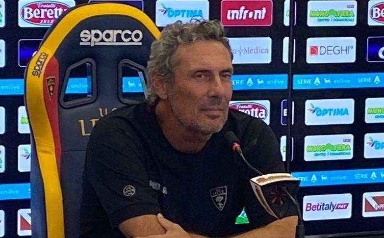 Lecce, Gotti: “Dobbiamo avere equilibrio e gestire al meglio la partita”