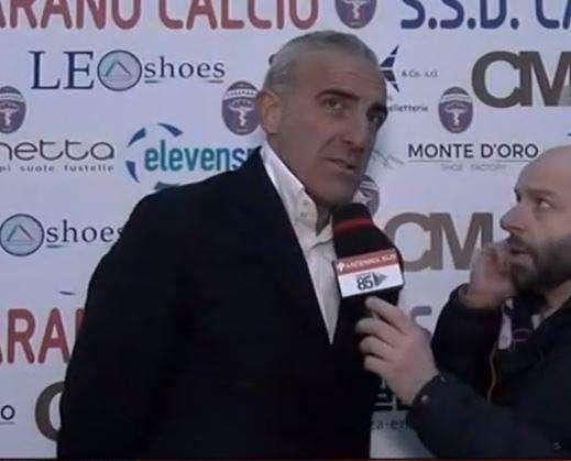 A. Cerignola, Feola: "Prestazione importante, meritavamo di vincere"
