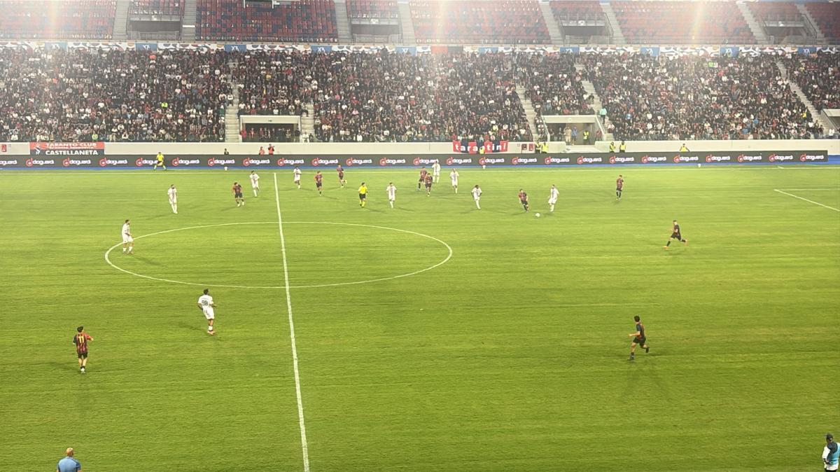 Taranto-Novoli 3-0: gli ionici vincono e convincono nella prima al nuovo Iacovone