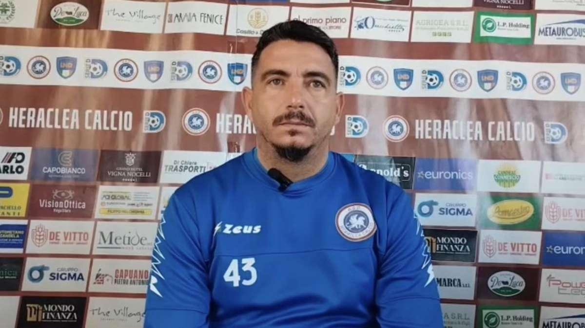Heraclea, Carcione: “Barletta? Andremo a giocare la nostra partita”