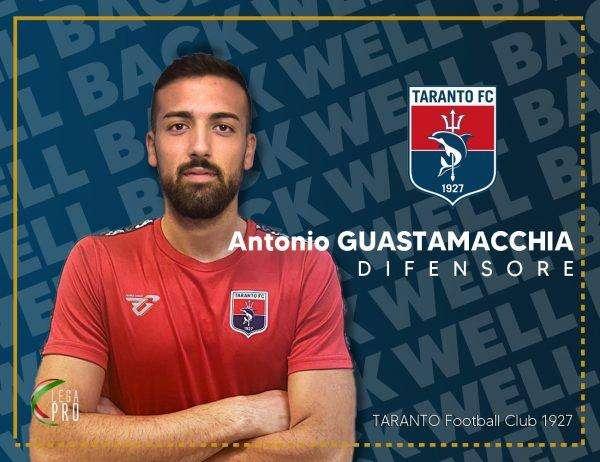 UFFICIALE - Taranto, prima riconferma per la Serie C: rinnova Guastamacchia