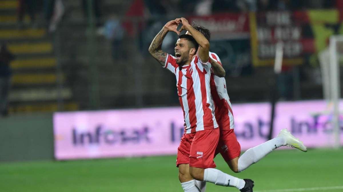Teramo, Bombagi: "Bellissimo battere il Bari con una mia doppietta"
