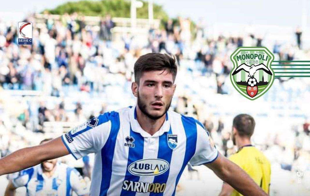 UFFICIALE - Monopoli, dal Pescara arriva Borrelli in prestito