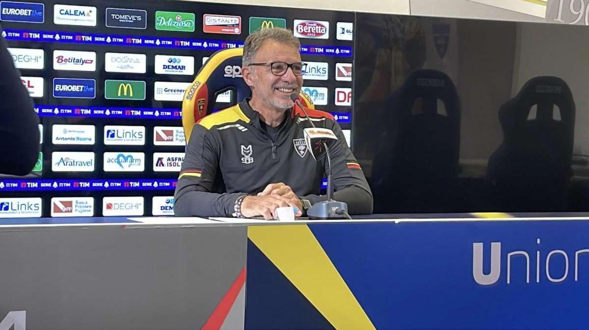 Lecce, Baroni: "Prestazione macchiata da due leggerezze"