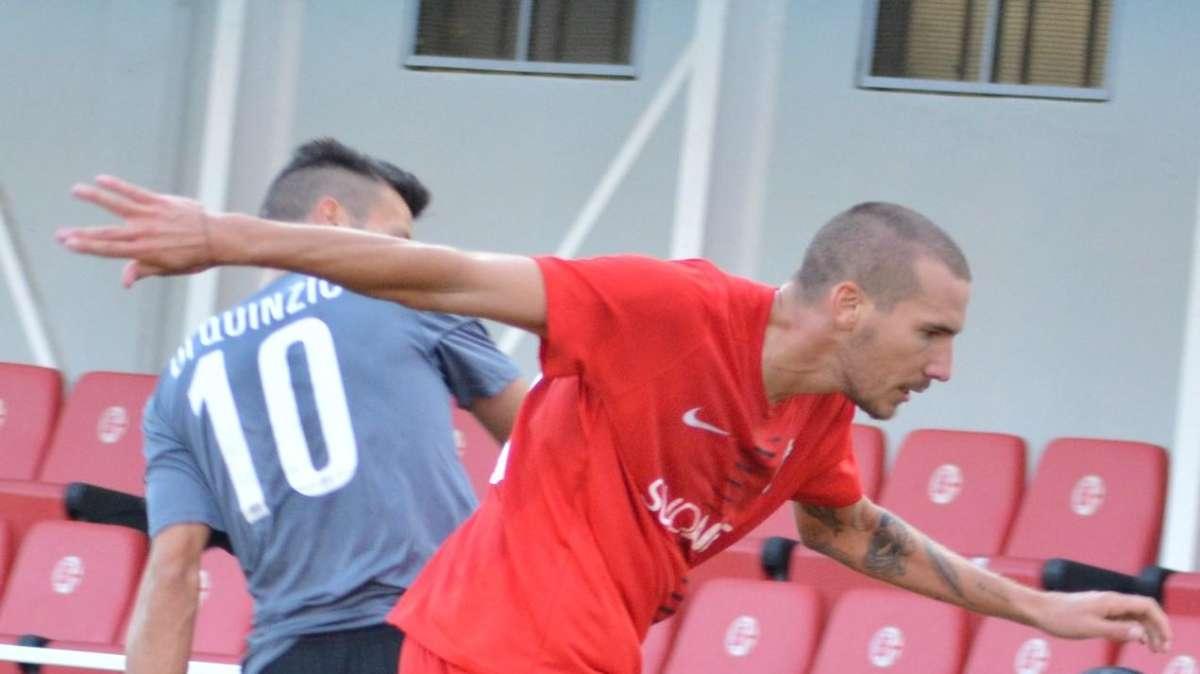 Virtus Francavilla e Foggia, occhi su Cristini della Sambenedettese