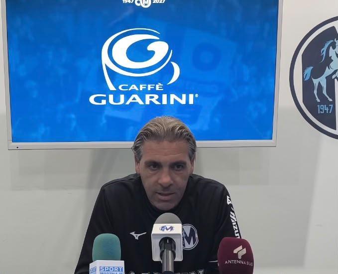 Martina, Laterza: "Approccio impressionante, un plauso a tutta la squadra"