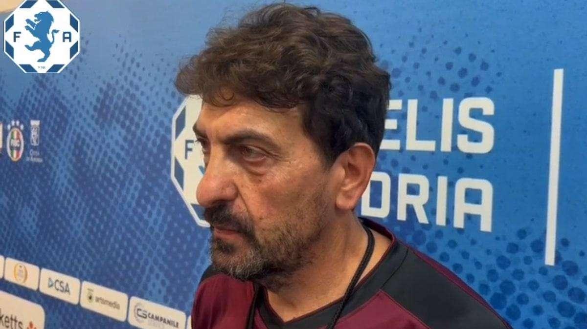 Fidelis Andria, il saluto di Farina: "Ho dato tutto in questa avventura"