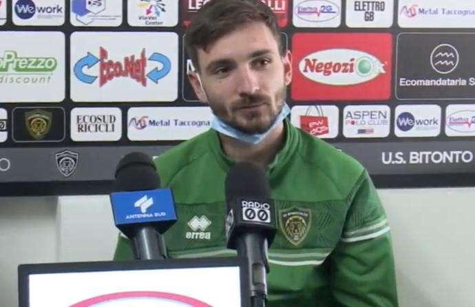 Bitonto, Taurino: "Abbiamo voluto i tre punti più del Taranto"