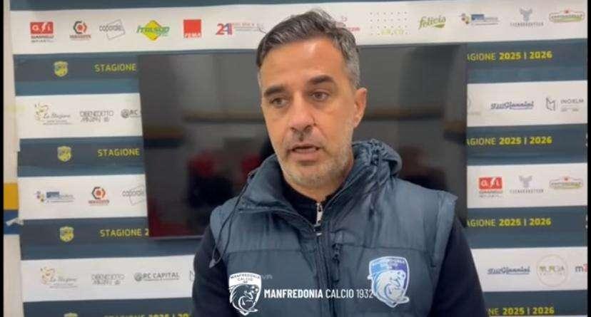 Manfredonia, Pezzella: “Prendiamo con entusiasmo il punto di Gravina, c’era un rigore per noi”